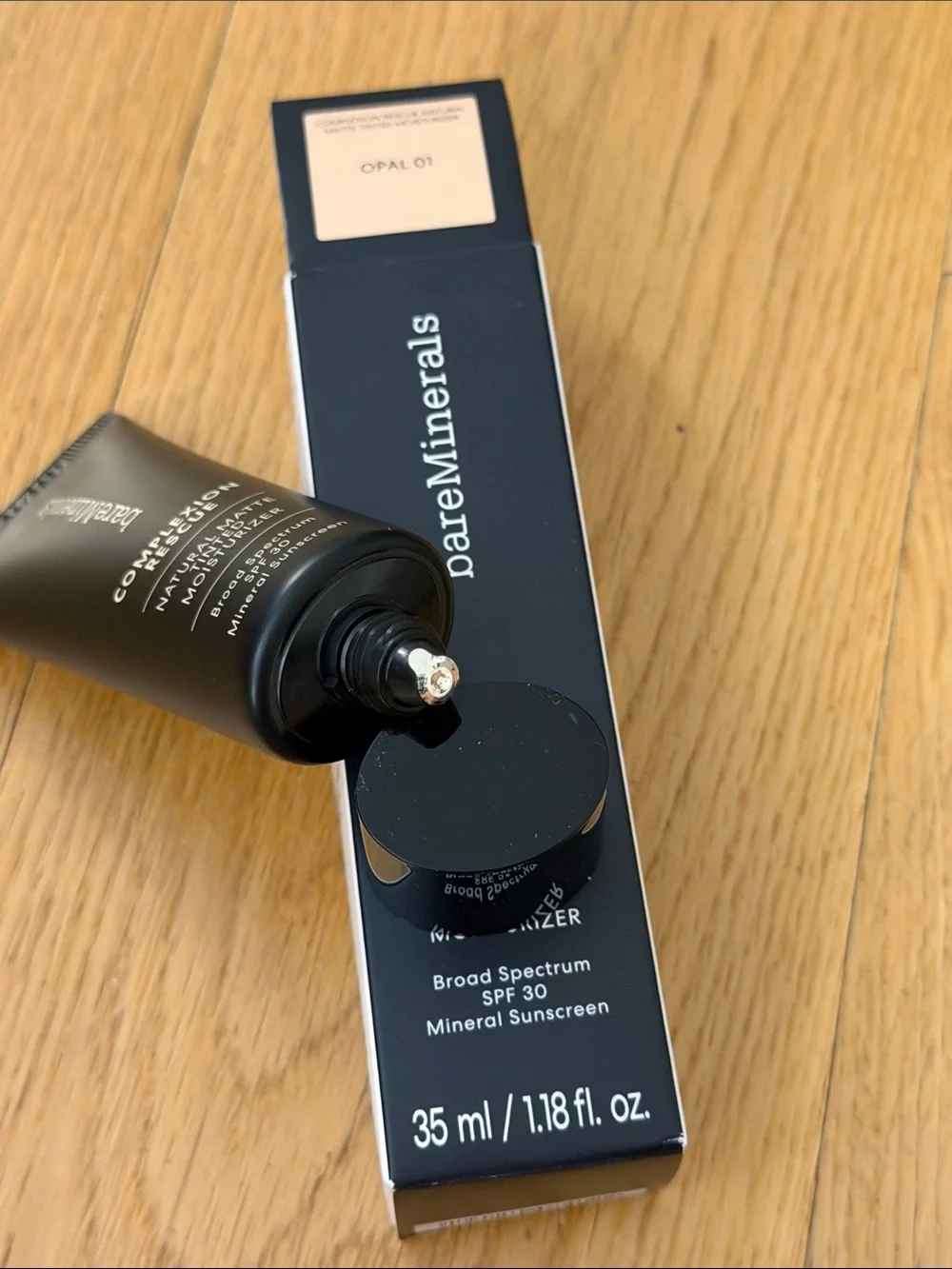 NEW bareMinerals Complexion Rescue Natural Matte Tinted Moisturizer - Opal 01